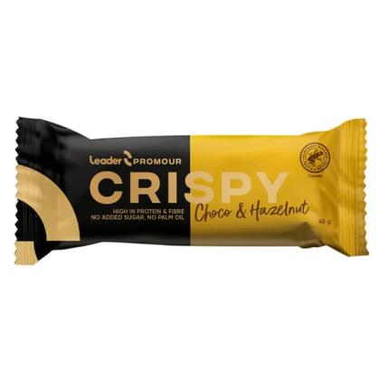Leader Promour Crispy, 45&nbsp;g, Choco & Hazelnut