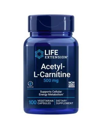 LifeExtension Acetyl-L-Carnitine, 100 kaps.