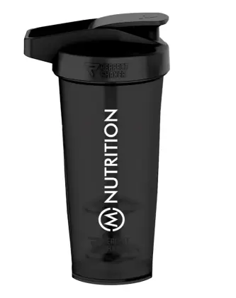 M-Nutrition Premium Shaker 828 ml, Musta