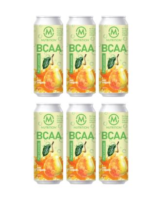 M-Nutrition BCAA-valmisjuoma, Pear Lemonade 6-pack