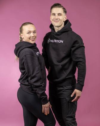 M-Nutrition Unisex huppari, Musta