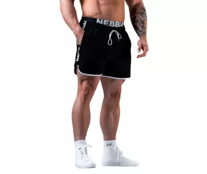 NEBBIA Training Shorts Hero 295, Black