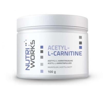 Nutri Works Acetyl-L-Carnitine, 100&nbsp;g