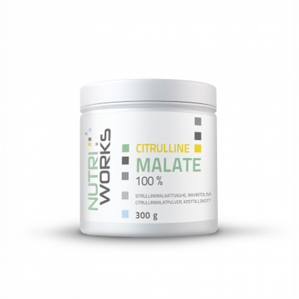 Nutri Works Citrulline Malate 100 %, 300&nbsp;g