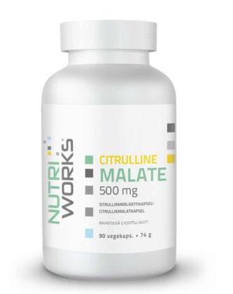 Nutri Works Citrulline Malate 500 mg, 90 kaps.