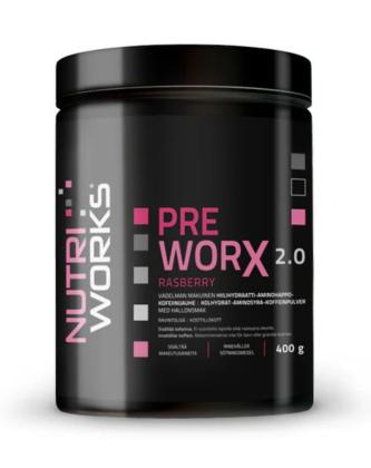 Nutri Works Pre WorX 2.0, 400 g, Raspberry