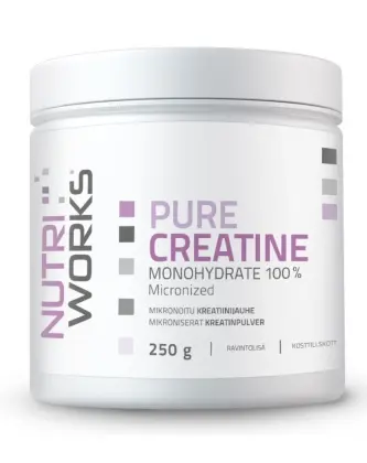 Nutri Works Pure Creatine Monohydrate 100 %, 250 g