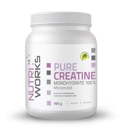 Nutri Works Pure Creatine, 500&nbsp;g