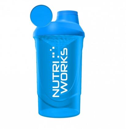 Nutri Works Shaker, 600 ml, Sininen