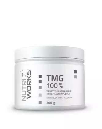 Nutri Works TMG-jauhe 100 %, 200&nbsp;g