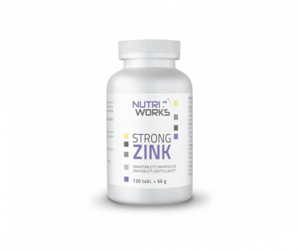 Nutri Works Strong Zink, 120 tabl