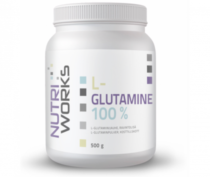 Nutri Works L-Glutamine 100 %, 500 g