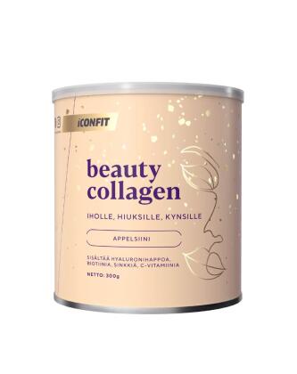ICONFIT Beauty Collagen, 300&nbsp;g, Appelsiini