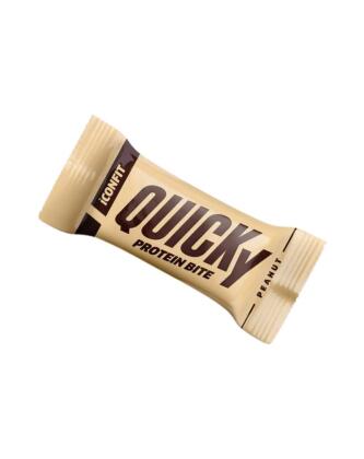 ICONFIT Quicky Protein Bite -proteiinipatukka, 35&nbsp;g, Peanut