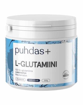 Puhdas+ L-Glutamiini 200&nbsp;g