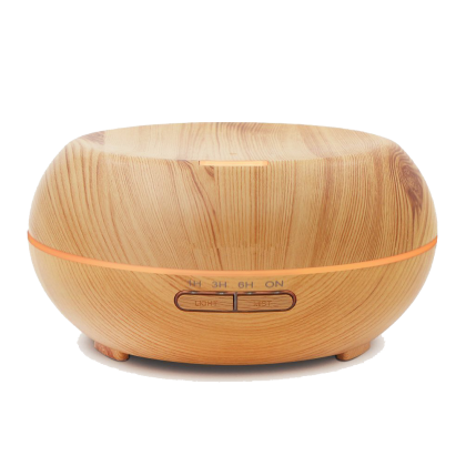 Puhdas+ Ultrasonic Aroma Diffuser (AD9, 200ml), Natural Wood