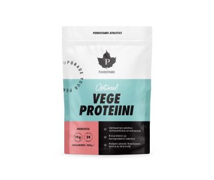 Puhdistamo Athletics Optimal Vege Proteiini, 600&nbsp;g