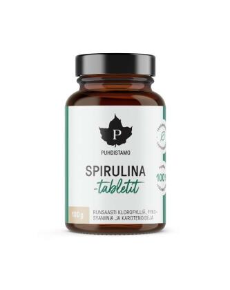 Puhdistamo Spirulinatabletit 100&nbsp;g