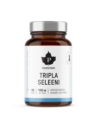 Puhdistamo Tripla Seleeni, 60 kaps. (12/26)