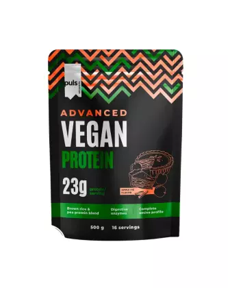 Puls Advanced Vegan Protein, 500&nbsp;g, Apple Pie