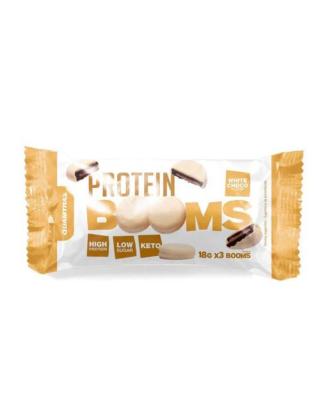 Quamtrax Protein Booms, 54 g, White Choco