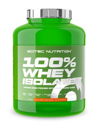 SCITEC 100% Whey Isolate, 1816&nbsp;g, Salted Caramel