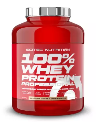 SCITEC 100% Whey Protein Professional, 2350&nbsp;g, Chocolate Cookies & Cream