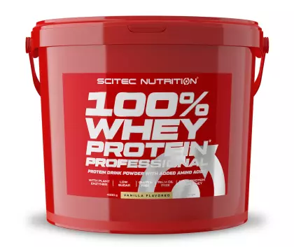 SCITEC 100% Whey Protein Professional, 4000&nbsp;g, Vanilla