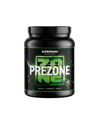 Supermass Nutrition PREZONE Stimulant free 625 g, Raspberry-Lime