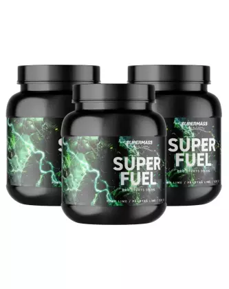 Big Buy: 3 kpl Supermass Nutrition SUPER FUEL, Pear Lime (1,56&nbsp;kg)