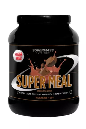 Supermass Nutrition SUPER MEAL 1&nbsp;kg, Smooth Cocoa