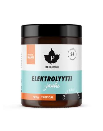Puhdistamo Elektrolyyttijauhe, 120 g, Tropical