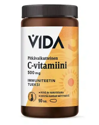 Vida C-vitamiini 500 mg, 90 tabl.