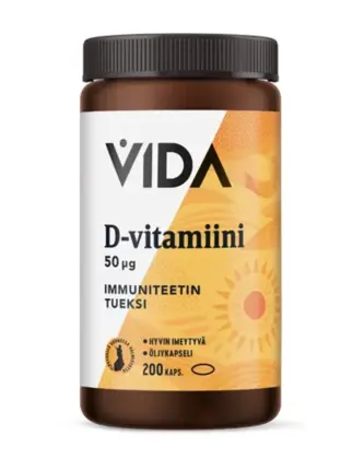 Vida D-vitamiini 50 mcg