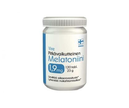 Vire Pitkävaikutteinen Melatoniini 1,9 mg, 120 tabl.