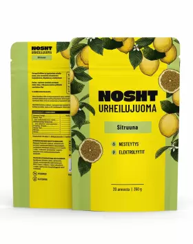 Nosht Urheilujuomajauhe, Sitruuna, 350 g