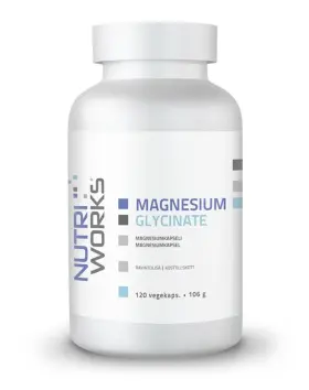 Nutri Works Magnesium Glycinate, 120 kaps.