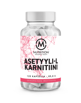 M-Nutrition Asetyyli-L-Karnitiini, 120 kaps.