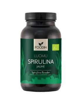 Foodin Spirulinajauhe, 120&nbsp;g