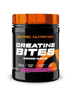 SCITEC Creatine Bites, Very Berry, 240 tabl.