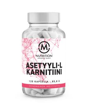M-Nutrition Asetyyli-L-Karnitiini, 120 kaps.