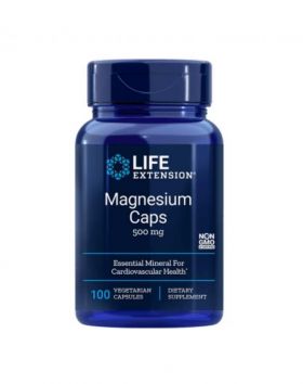 LifeExtension Magnesium Caps 500 mg, 100 kaps.