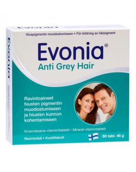 Evonia Anti Grey Hair, 60 tabl