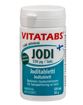 Vitatabs Jodi, 120 tabl.