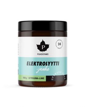 Puhdistamo Elektrolyyttijauhe, 120 g, Sitruuna-Lime