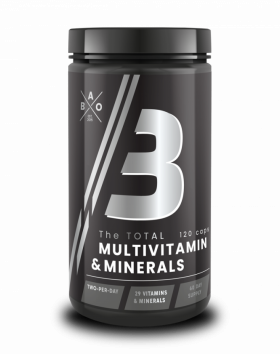 BAO The TOTAL MULTIVITAMIN & MINERALS, 120 kaps.