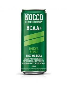 NOCCO BCAA+ Omena, 330 ml (Kofeiiniton)