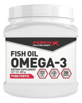 Fortix Pure Omega-3 Fish Oil, 200 kaps.