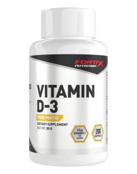 Fortix Vitamin D-3 125 mcg, 200 kaps.