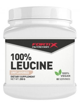 Fortix Pure 100 % Leucine, 250 g